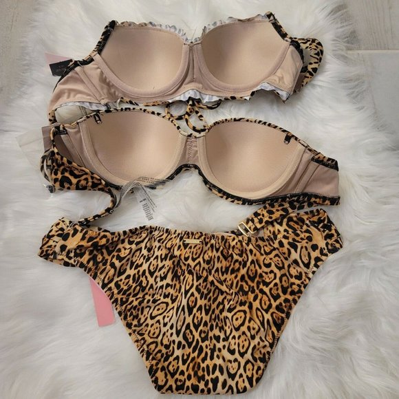 New Victoria's Secret Leopard Print Bikini - Picture 6 of 7